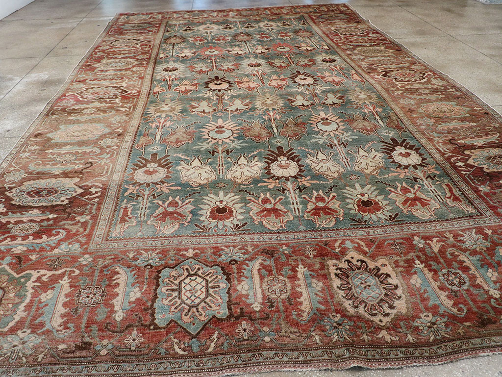 Antique Persian Bidjar Carpet, No.27571 - Gsblank