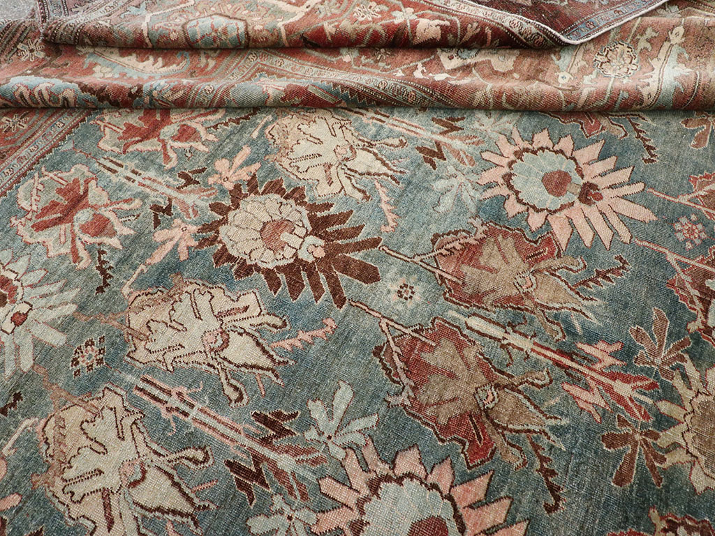 Antique Persian Bidjar Carpet, No.27571 - Gsblank