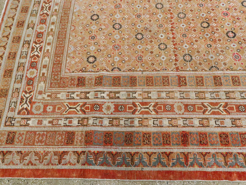 Antique East Turkestan Khotan Gallery Carpet, No.27573 - Gsblank
