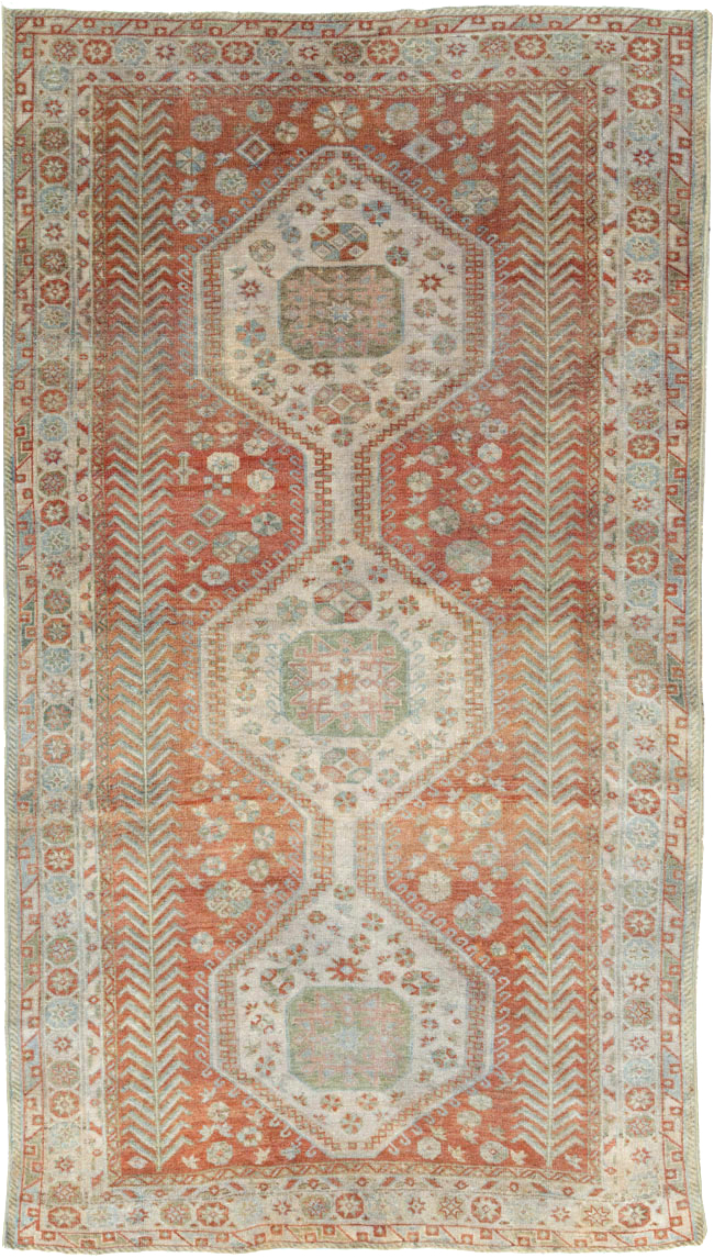 Vintage Persian Malayer Rug, No.27586 - Gsblank