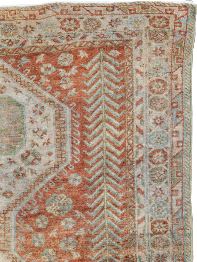 Vintage Persian Malayer Rug, No.27586 - Gsblank