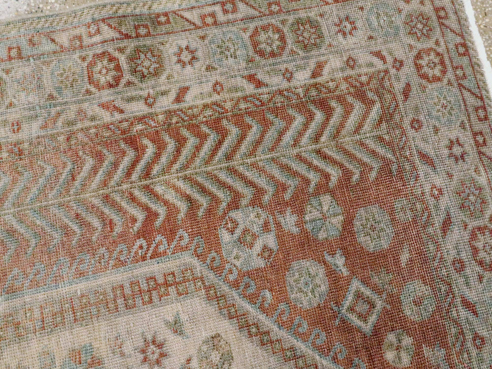 Vintage Persian Malayer Rug, No.27586 - Gsblank