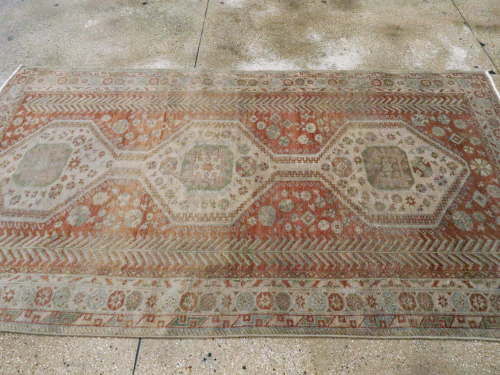 Vintage Persian Malayer Rug, No.27586 - Gsblank
