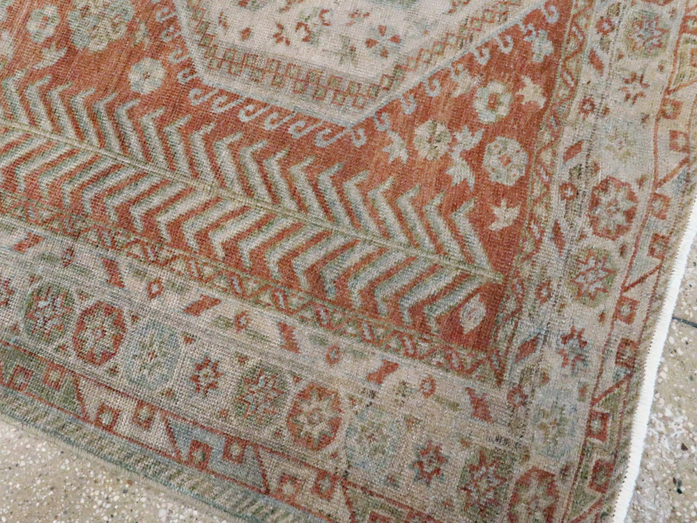 Vintage Persian Malayer Rug, No.27586 - Gsblank