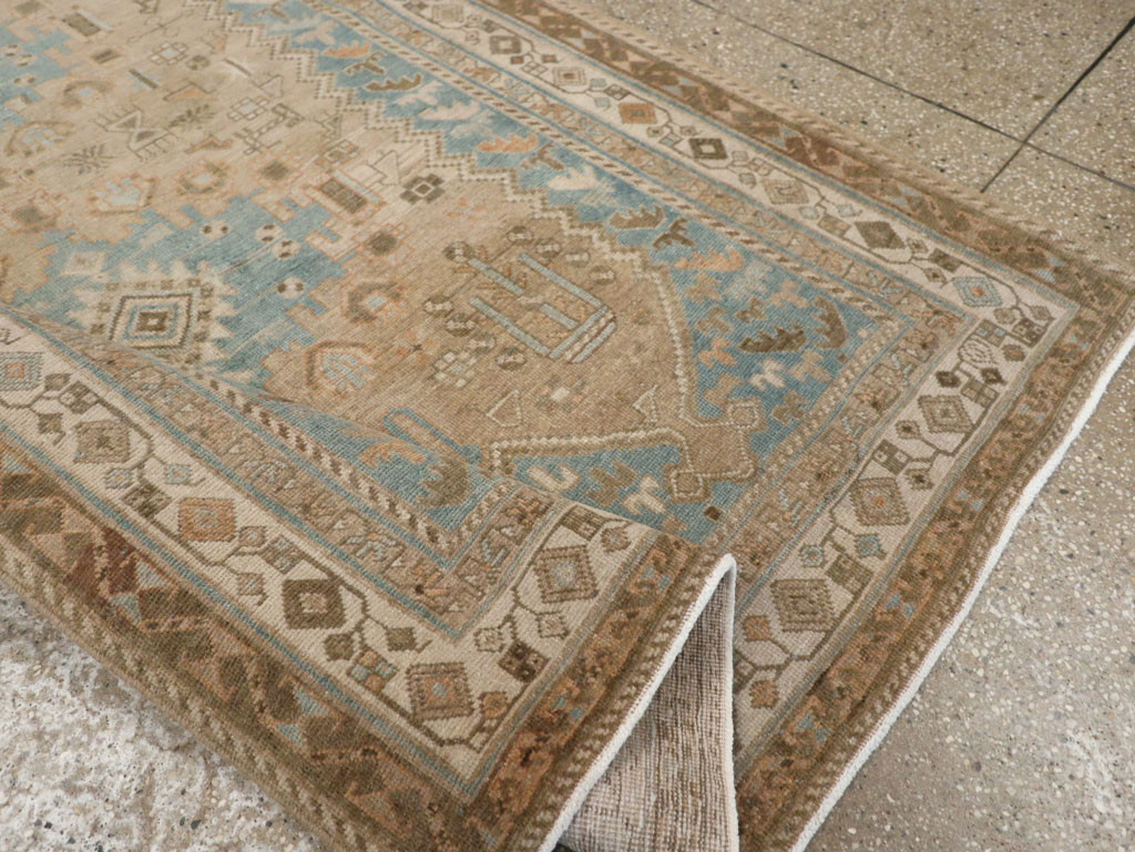 Vintage Persian Afshar Rug, No.27589 - Gsblank