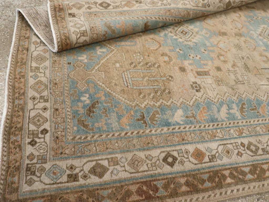 Vintage Persian Afshar Rug, No.27589 - Gsblank