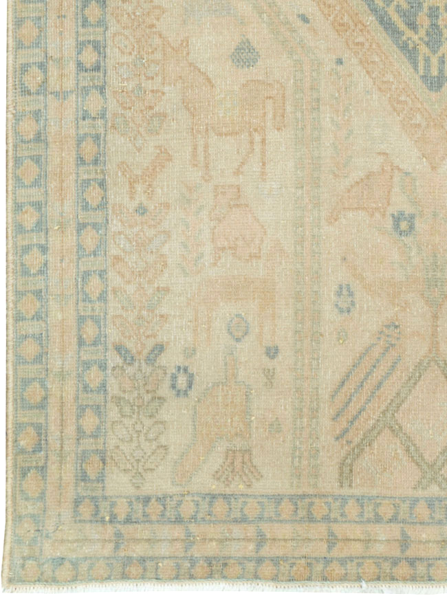 Vintage Persian Afshar Rug, No.27590 - Gsblank