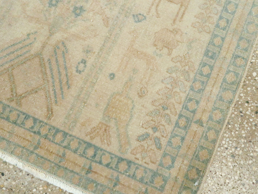 Vintage Persian Afshar Rug, No.27590 - Gsblank