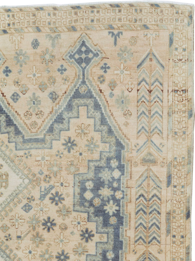 Vintage Persian Afshar Rug, No.27592 - Gsblank