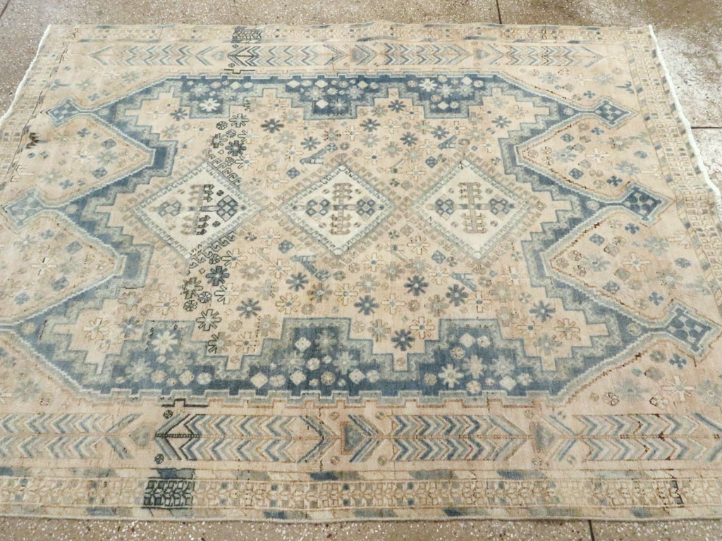 Vintage Persian Afshar Rug, No.27592 - Gsblank