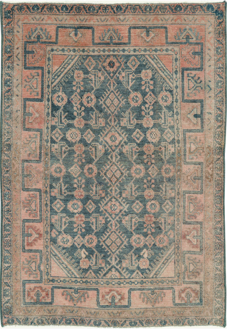 Vintage Persian Malayer Rug, No.27593 - Gsblank