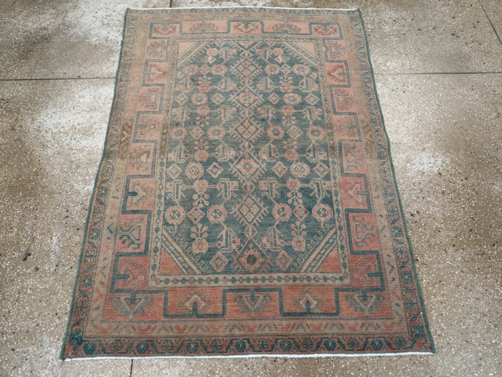 Vintage Persian Malayer Rug, No.27593 - Gsblank