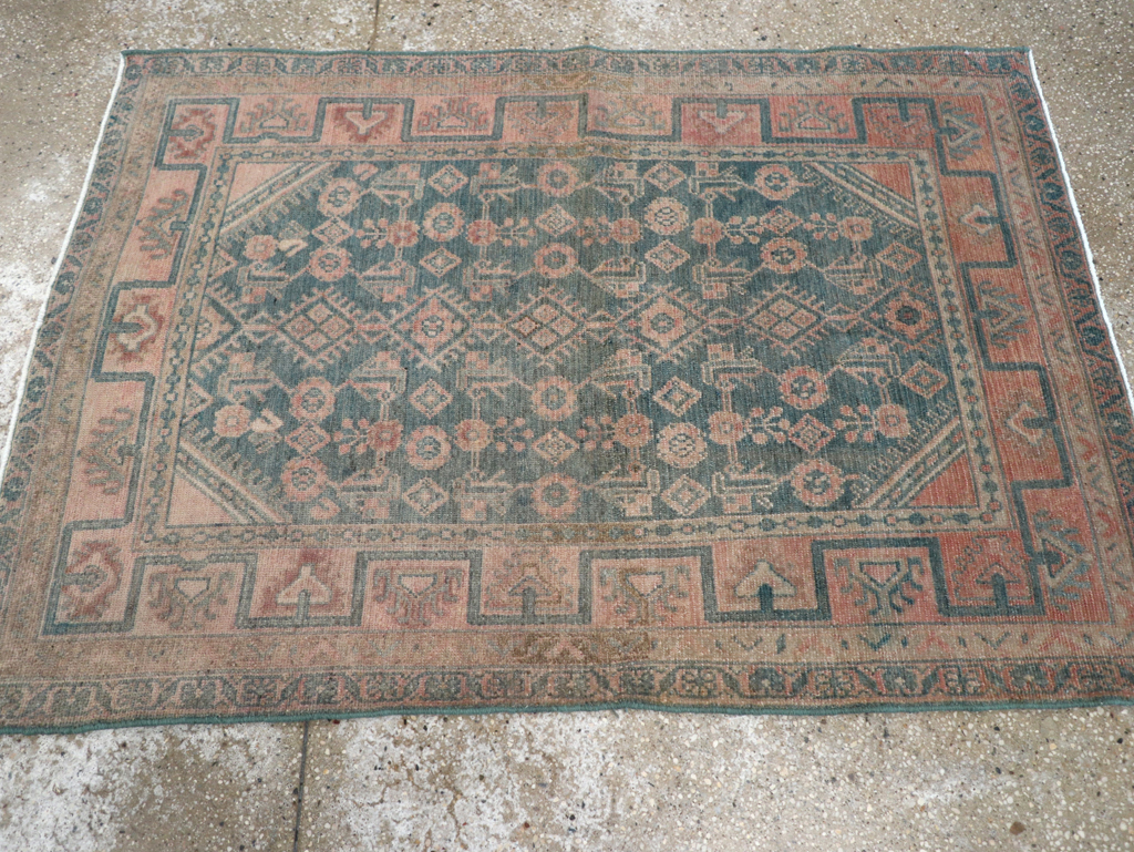 Vintage Persian Malayer Rug, No.27593 - Gsblank