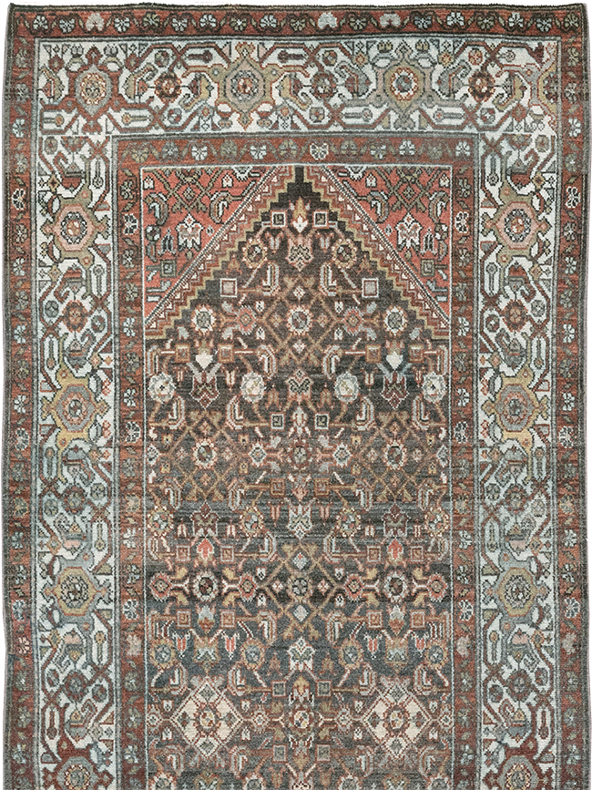Antique Persian Malayer Rug, No.27594 - Gsblank