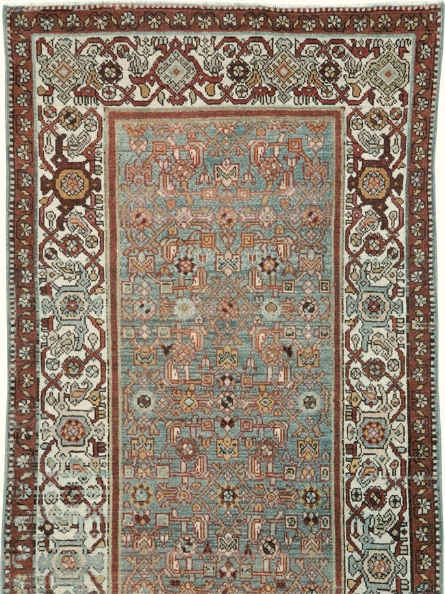 Vintage Persian Malayer Runner (Pair: 1 of 2), No.27596 - Gsblank