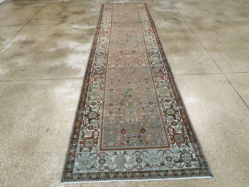 Vintage Persian Malayer Runner (Pair: 1 of 2), No.27596 - Gsblank