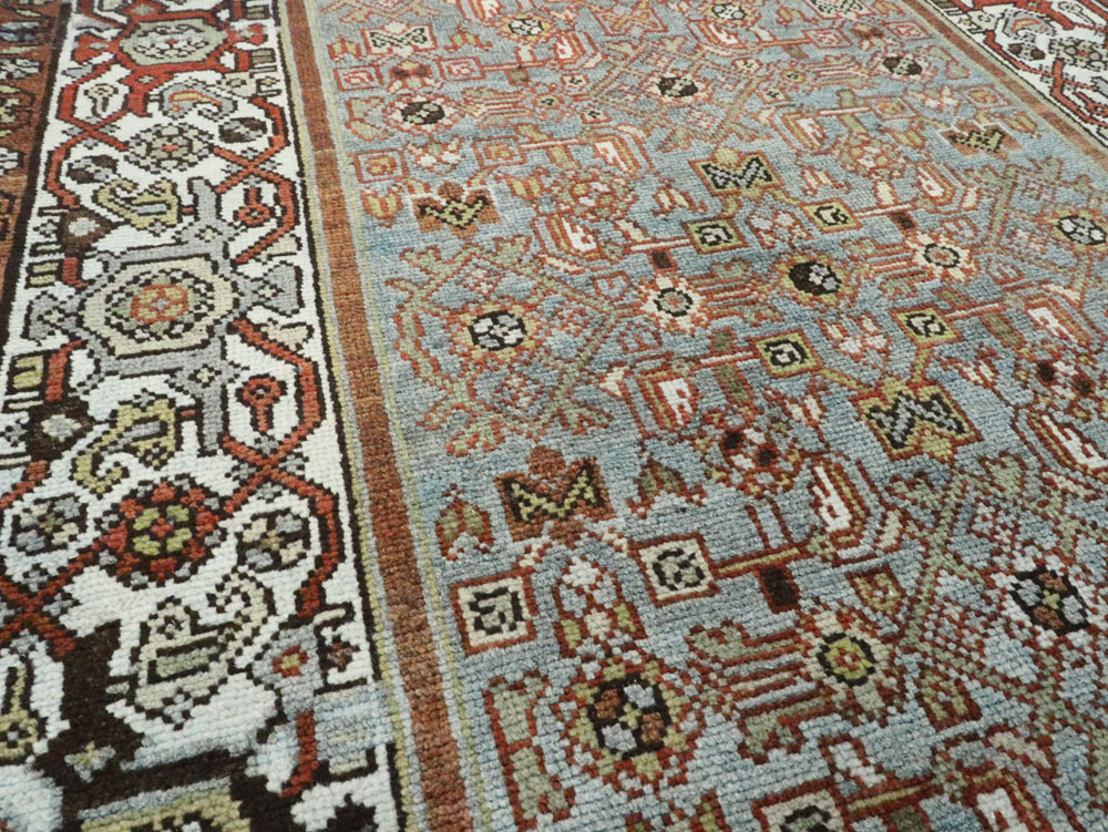 Vintage Persian Malayer Runner (Pair: 1 of 2), No.27596 - Gsblank