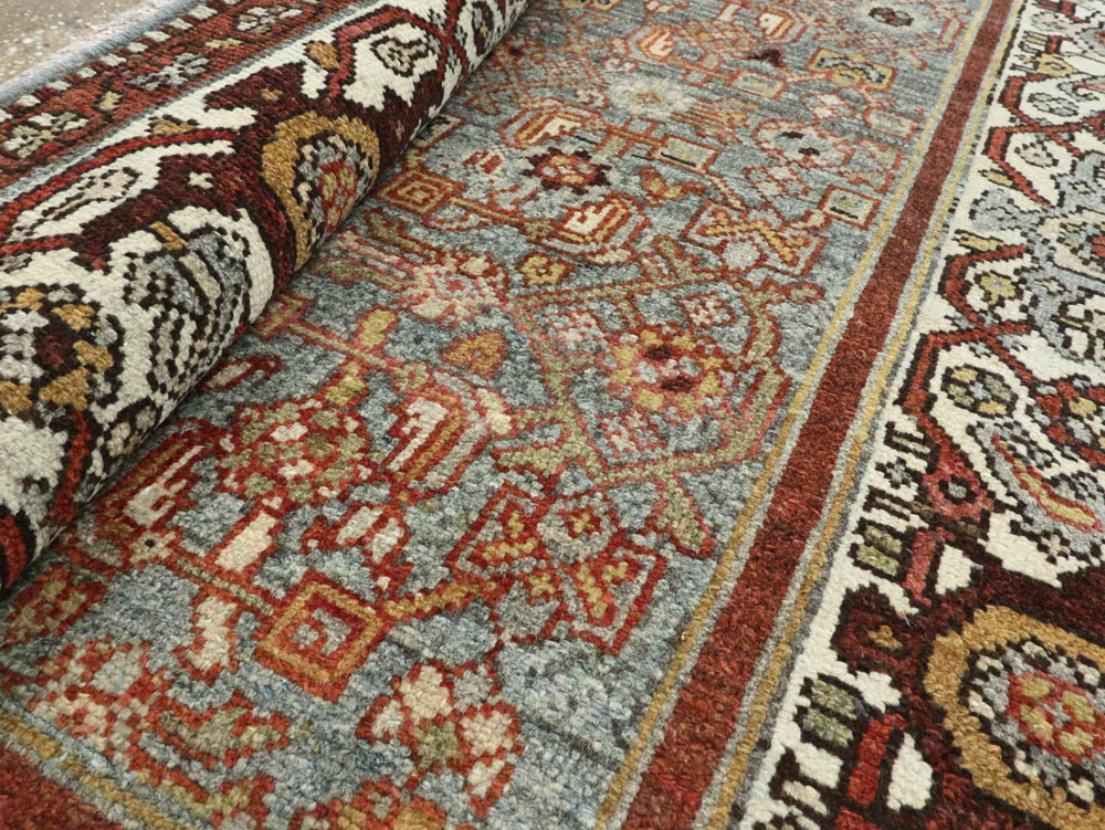 Vintage Persian Malayer Runner (Pair: 1 of 2), No.27596 - Gsblank