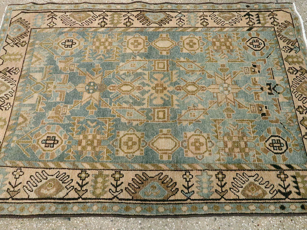 Vintage Persian Malayer Rug, No.27597 - Gsblank