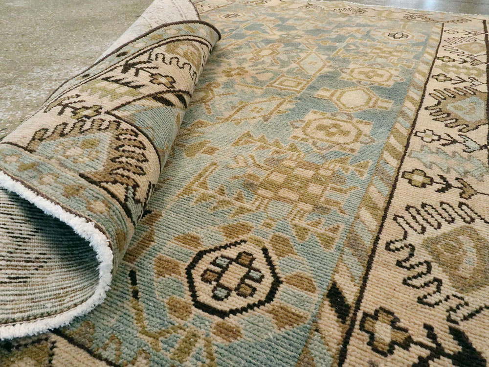 Vintage Persian Malayer Rug, No.27597 - Gsblank