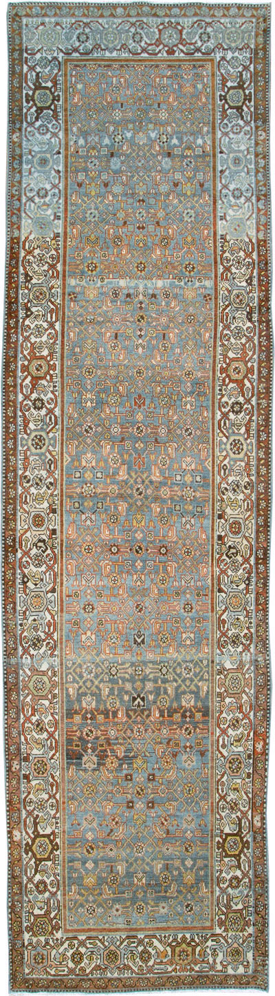Vintage Persian Malayer Runner (Pair: 2 of 2), No.27599 - Gsblank