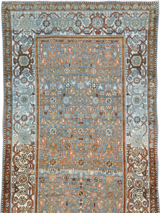 Vintage Persian Malayer Runner (Pair: 2 of 2), No.27599 - Gsblank