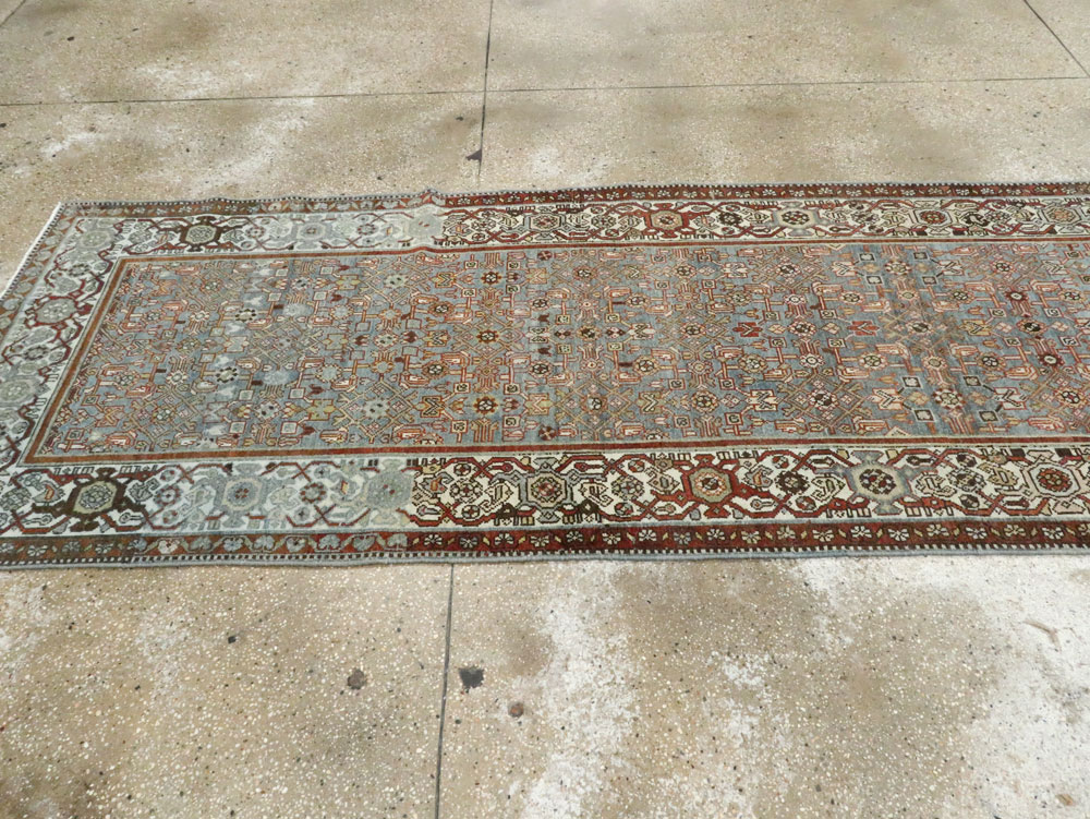 Vintage Persian Malayer Runner (Pair: 2 of 2), No.27599 - Gsblank