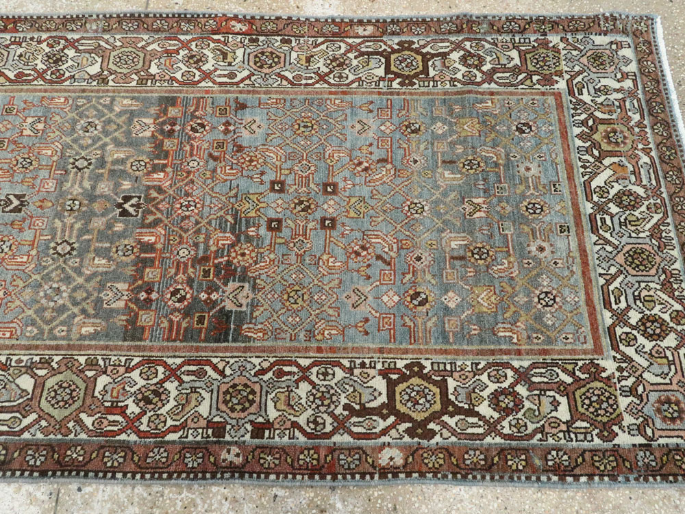 Vintage Persian Malayer Runner (Pair: 2 of 2), No.27599 - Gsblank