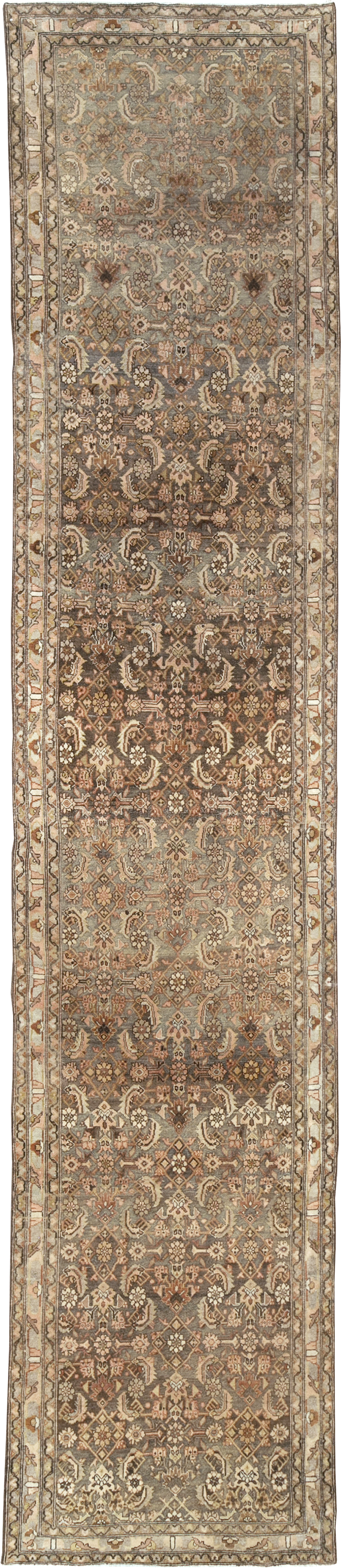 Antique Persian Malayer Runner, No.27601 - Gsblank