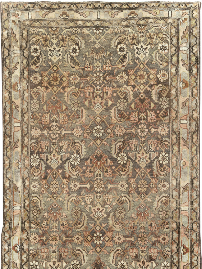Antique Persian Malayer Runner, No.27601 - Gsblank
