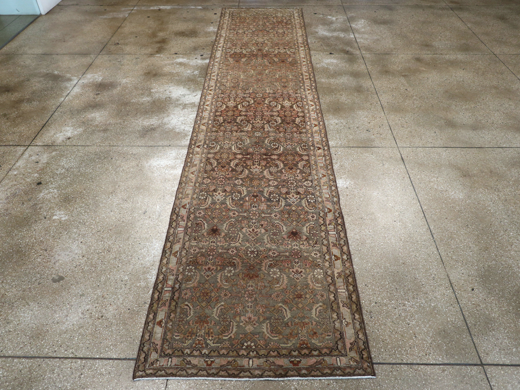 Antique Persian Malayer Runner, No.27601 - Gsblank