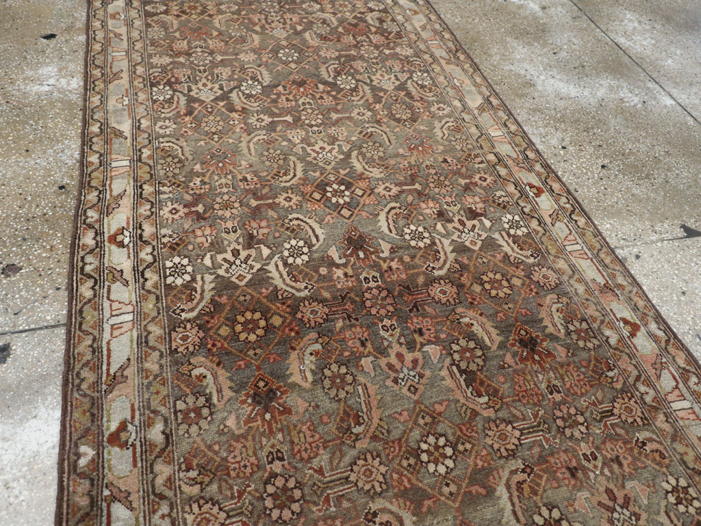 Antique Persian Malayer Runner, No.27601 - Gsblank