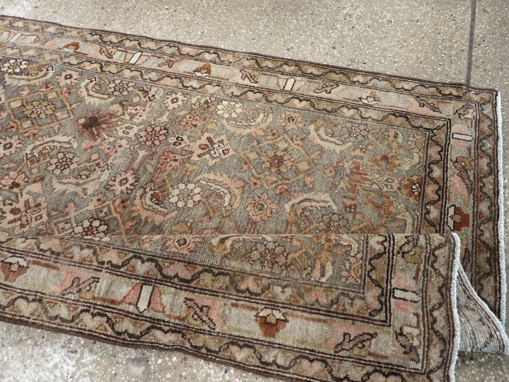 Antique Persian Malayer Runner, No.27601 - Gsblank