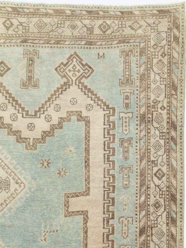 Vintage Persian Afshar Rug, No.27607 - Gsblank