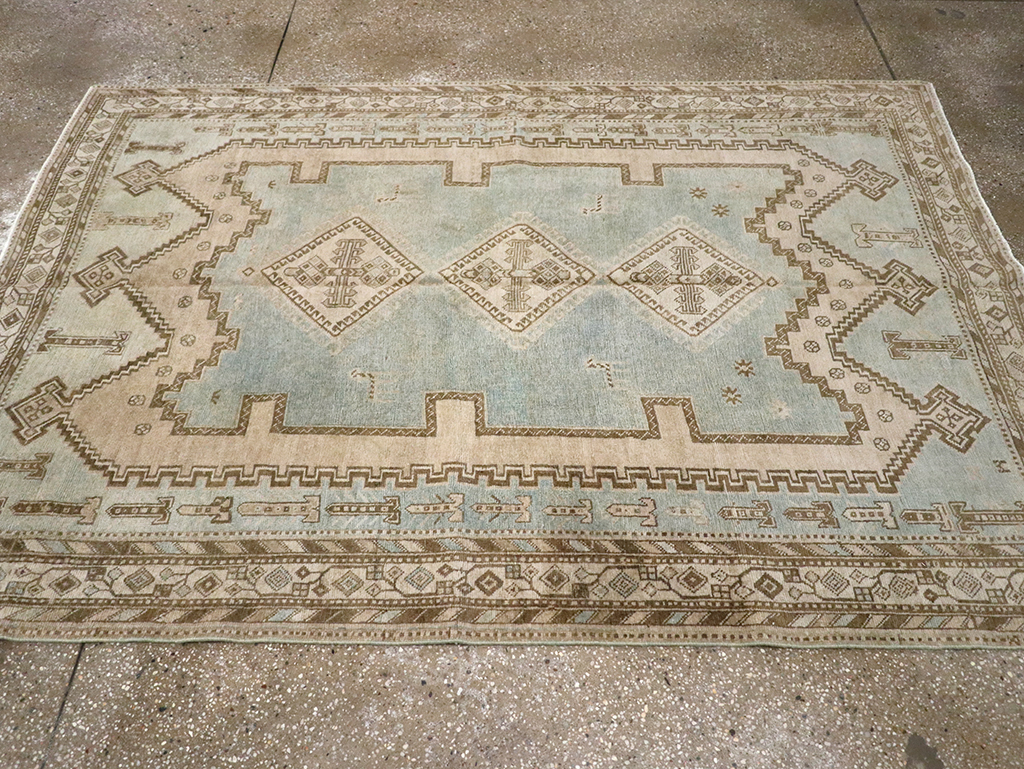 Vintage Persian Afshar Rug, No.27607 - Gsblank