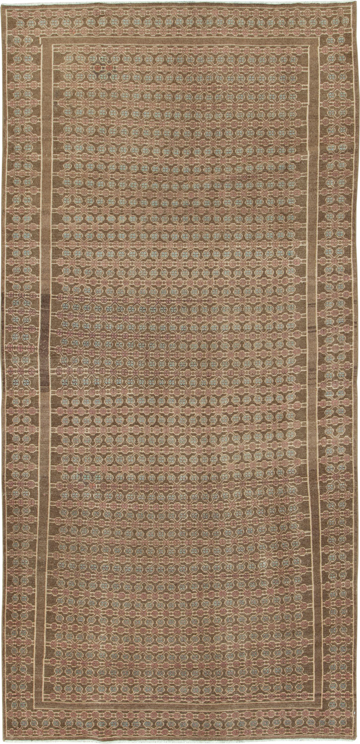 Vintage Persian Malayer Gallery Carpet, No.27613 - Gsblank