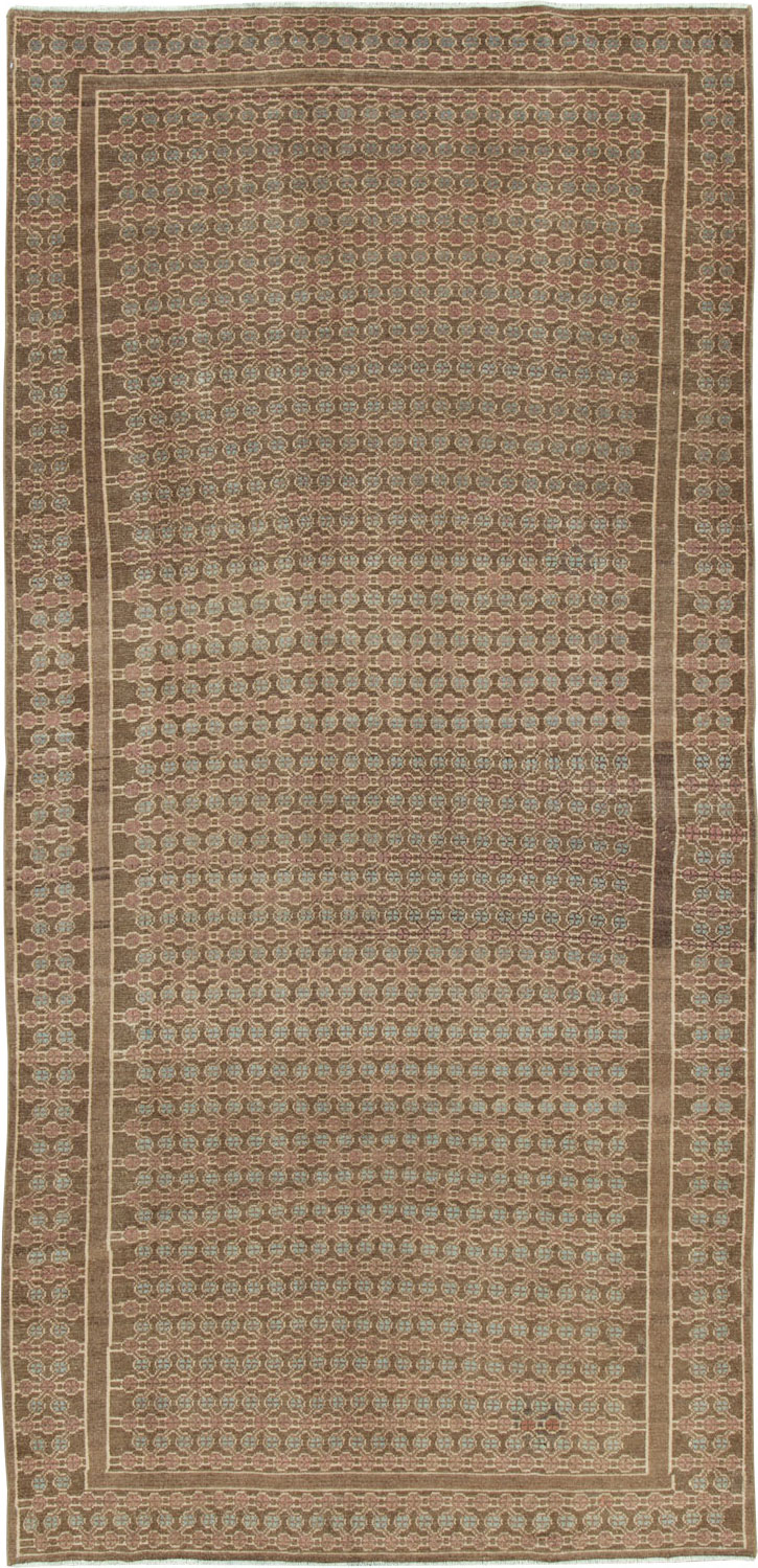 Vintage Persian Malayer Gallery Carpet, No.27613 - Gsblank