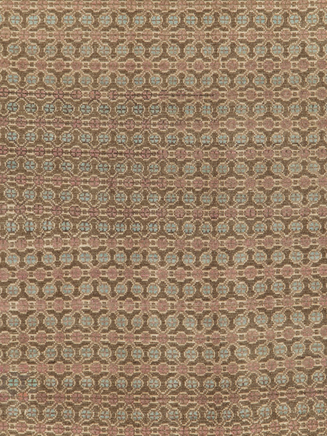 Vintage Persian Malayer Gallery Carpet, No.27613 - Gsblank