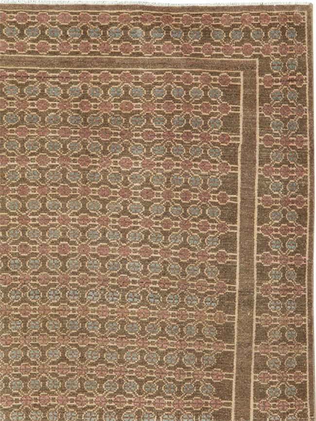 Vintage Persian Malayer Gallery Carpet, No.27613 - Gsblank