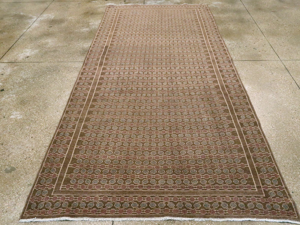 Vintage Persian Malayer Gallery Carpet, No.27613 - Gsblank