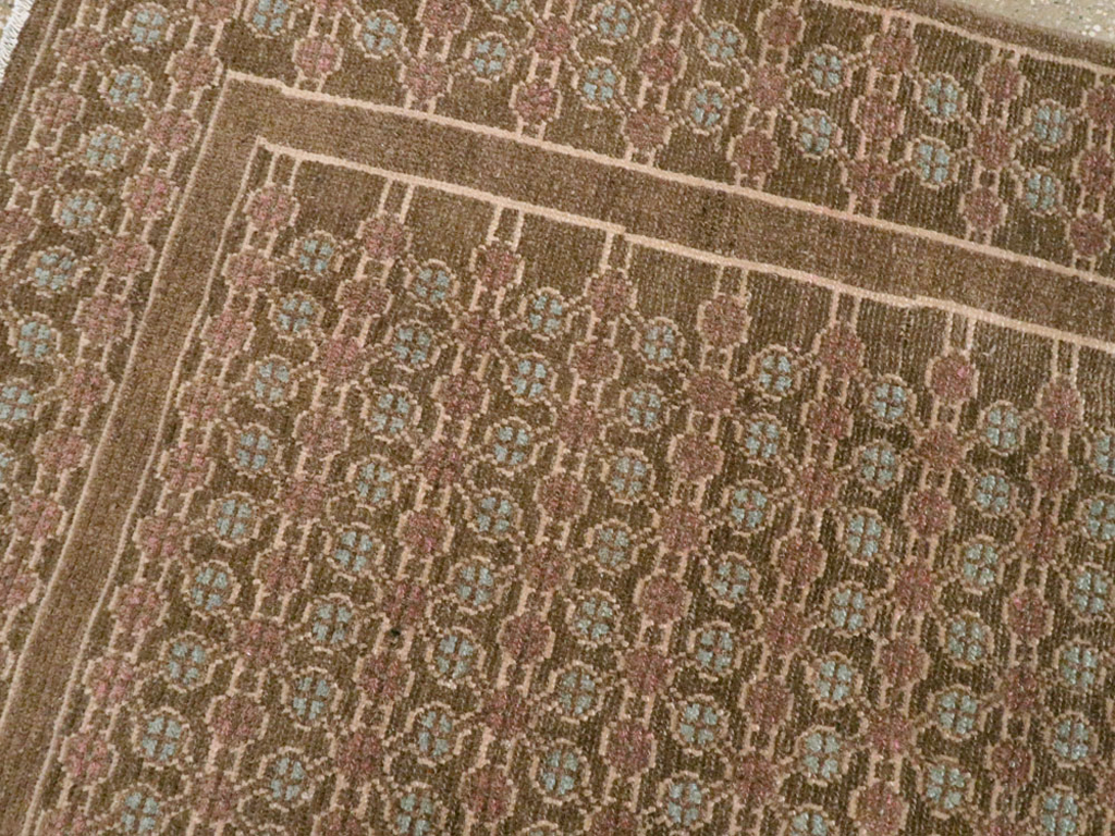 Vintage Persian Malayer Gallery Carpet, No.27613 - Gsblank