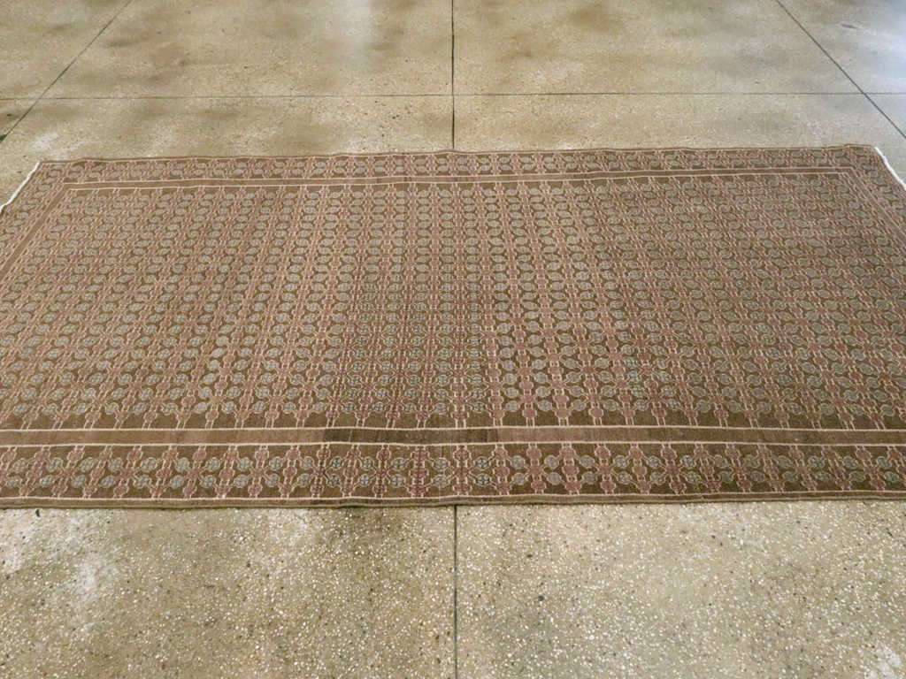 Vintage Persian Malayer Gallery Carpet, No.27613 - Gsblank