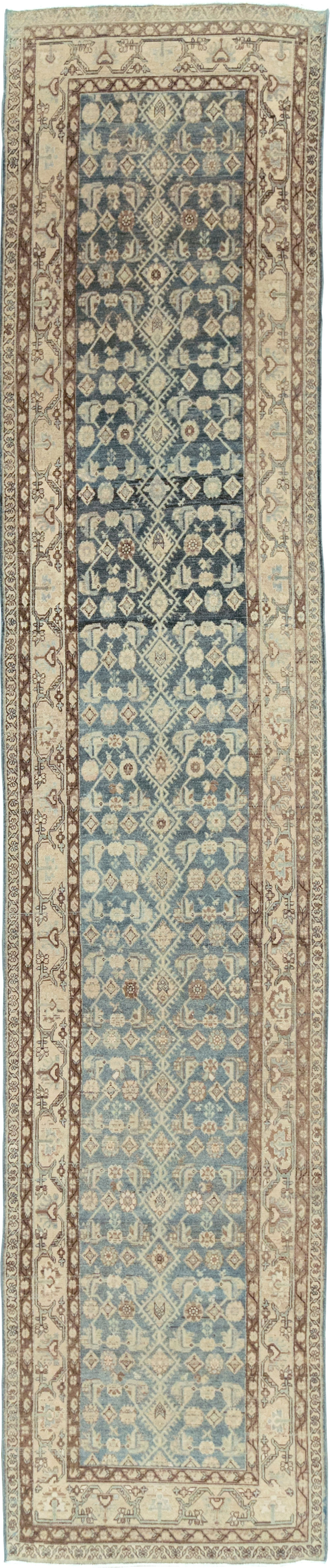 Antique Persian Malayer Runner, No.27614 - Gsblank