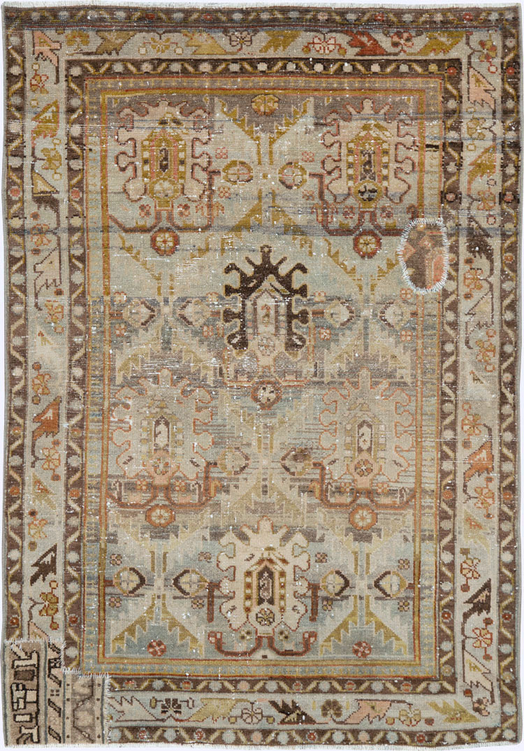 Vintage Persian Malayer Rug, No.27618 - Gsblank