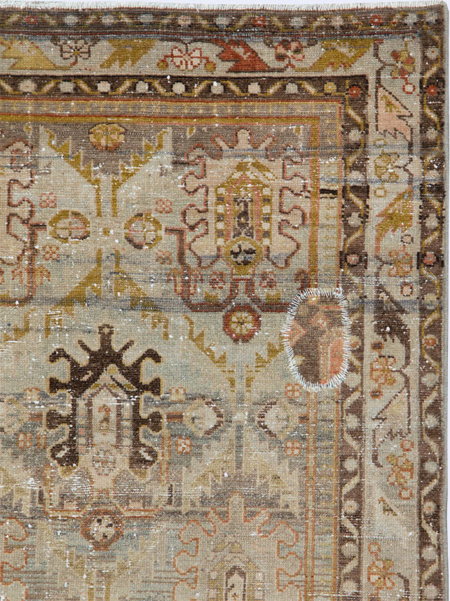 Vintage Persian Malayer Rug, No.27618 - Gsblank