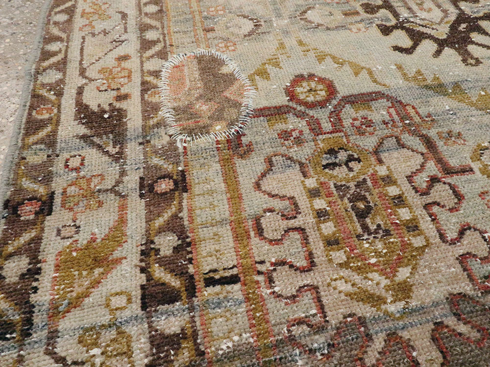 Vintage Persian Malayer Rug, No.27618 - Gsblank