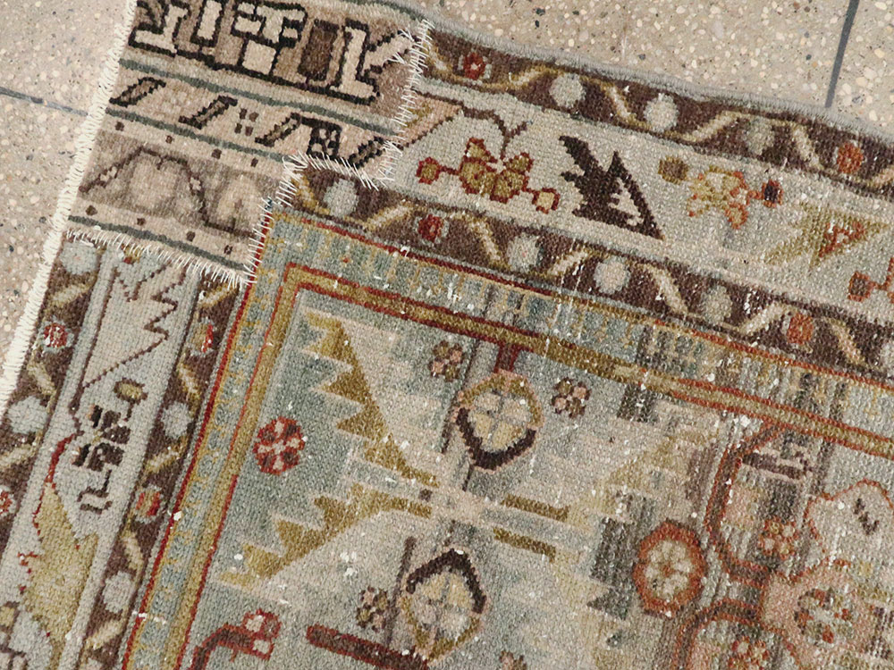 Vintage Persian Malayer Rug, No.27618 - Gsblank