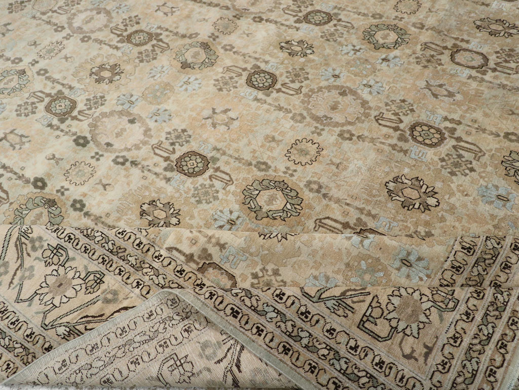 Antique Persian Tabriz Carpet, No.27620 - Gsblank