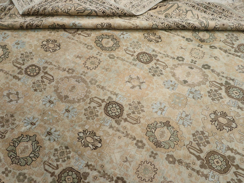 Antique Persian Tabriz Carpet, No.27620 - Gsblank