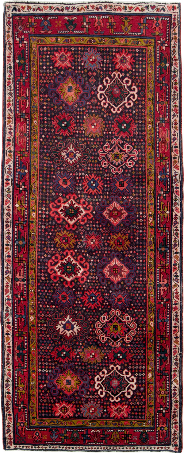 Vintage Persian Malayer Gallery Rug, No.27633 - Gsblank